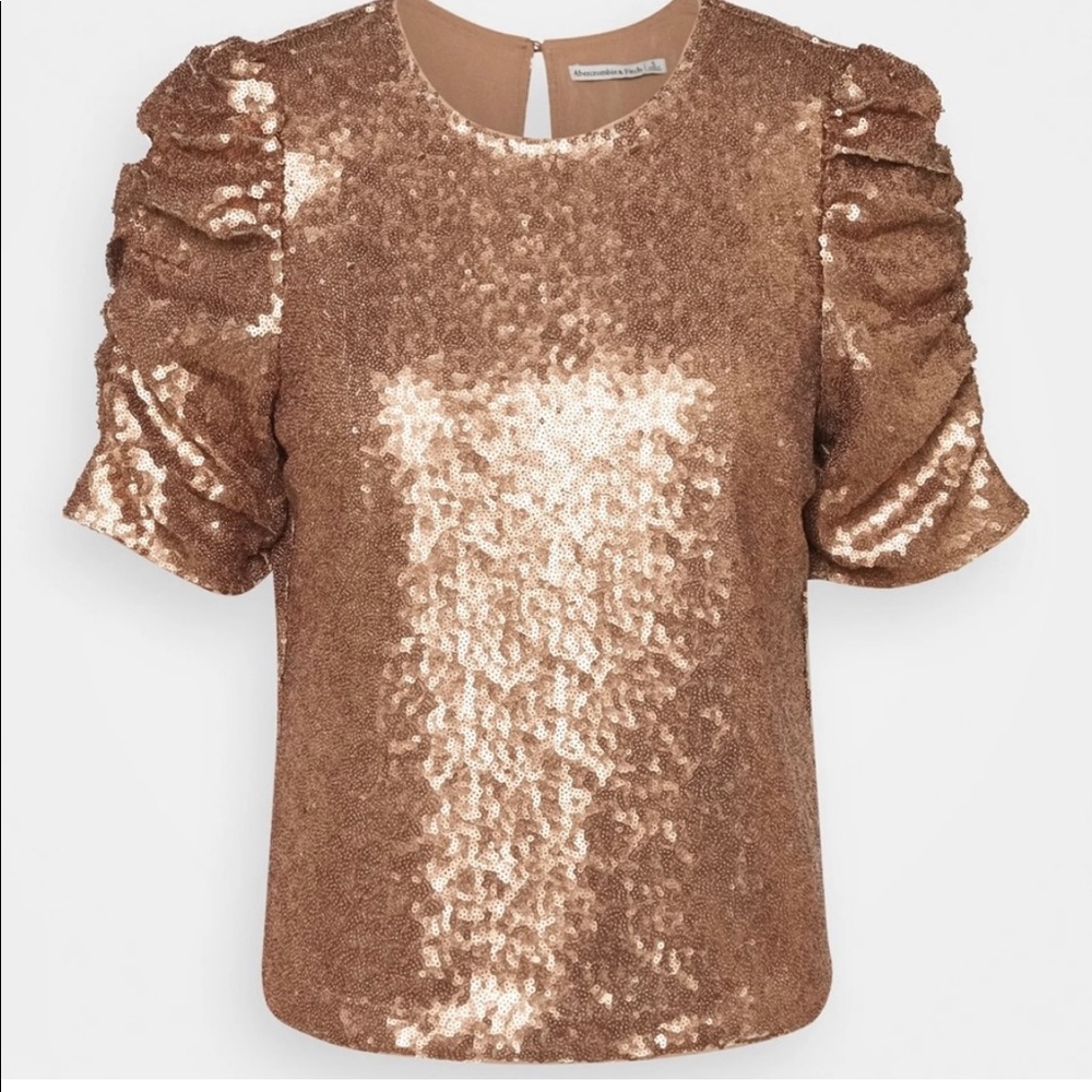 Abercrombie Sequin Top